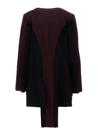 LIGHT SERGE C DOUBLE FRONT PANEL JACKET
