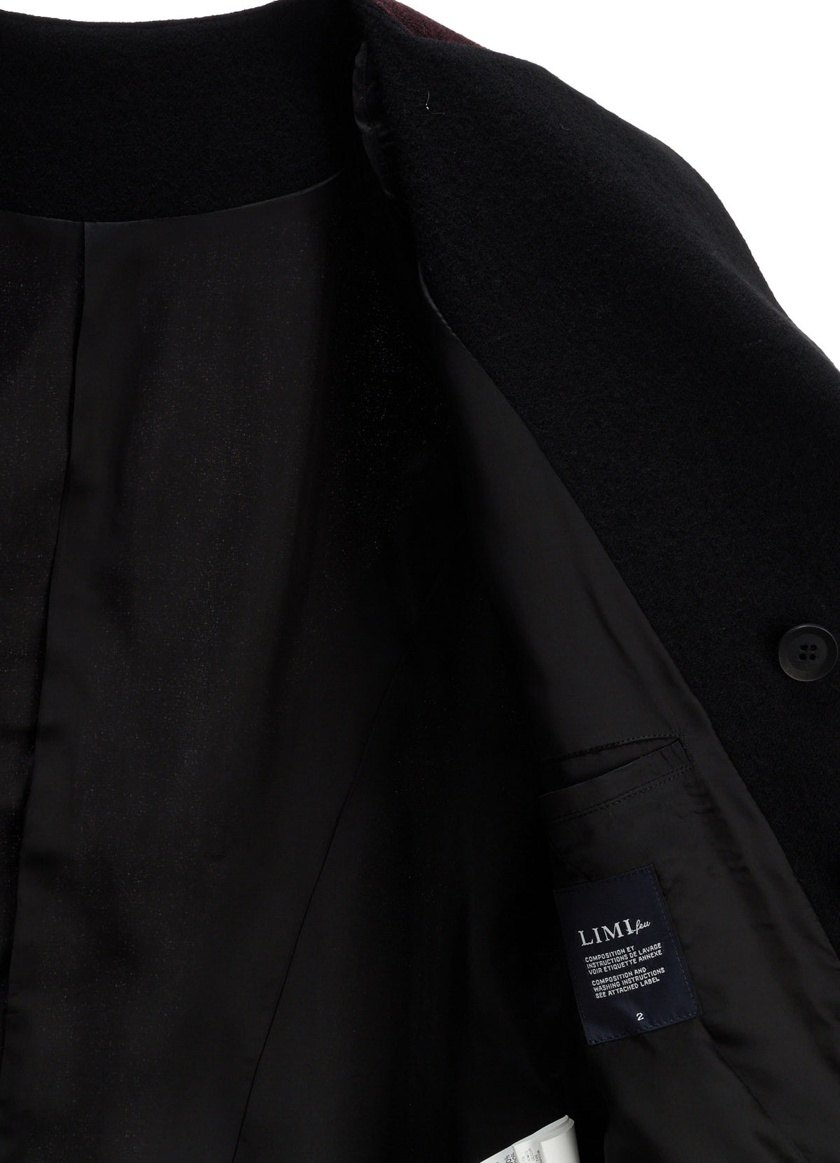 LIGHT SERGE C DOUBLE FRONT PANEL JACKET