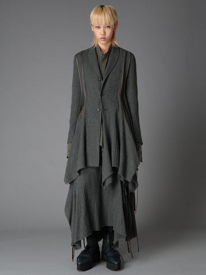 W/ VIYELLA B FLARED PANEL JACKET