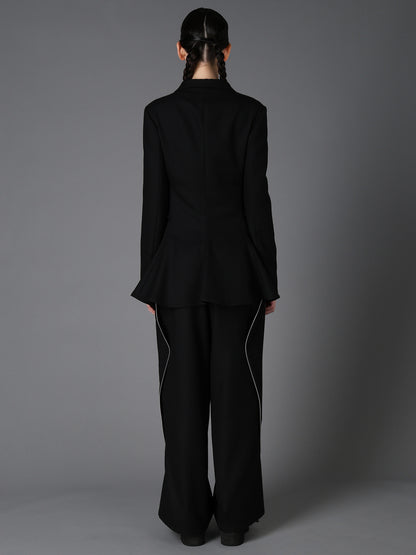 W/ SERGE  BUSTIER DETAIL JACKET