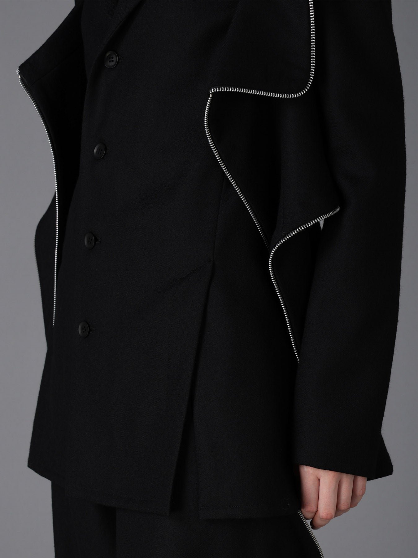W/ SERGE BUSTIER DETAIL JACKET – THE SHOP YOHJI YAMAMOTO