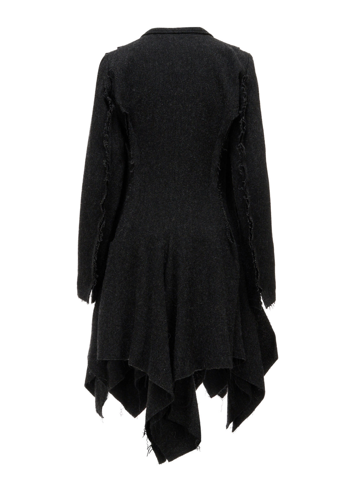TOP DYED TWEED FLARED PANEL JACKET B