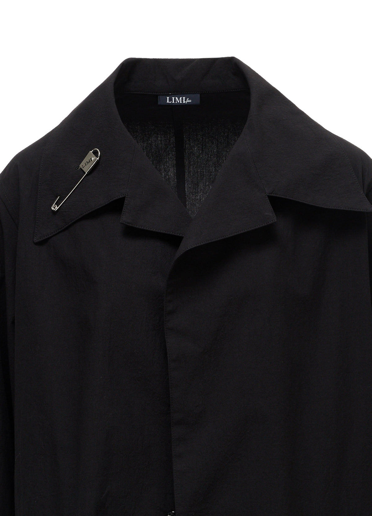 HIGH TWIST POPLIN ASYMMETRIC JACKET