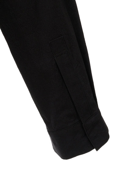 HIGH TWIST POPLIN ASYMMETRIC JACKET