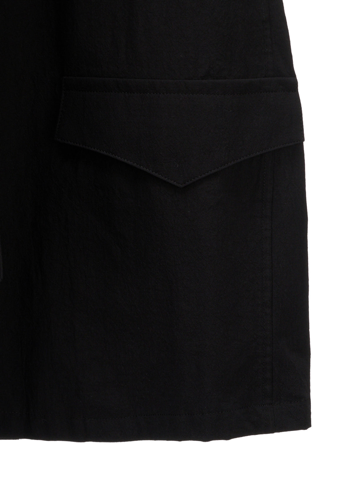 HIGH TWIST POPLIN ASYMMETRIC JACKET