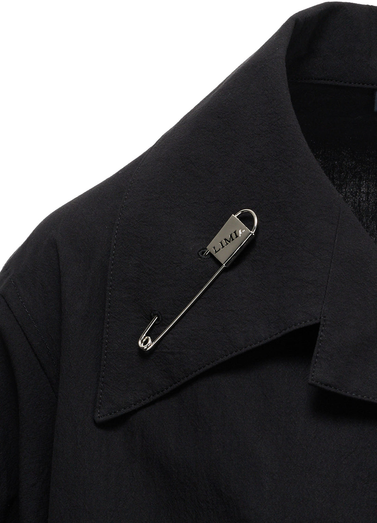 HIGH TWIST POPLIN ASYMMETRIC JACKET