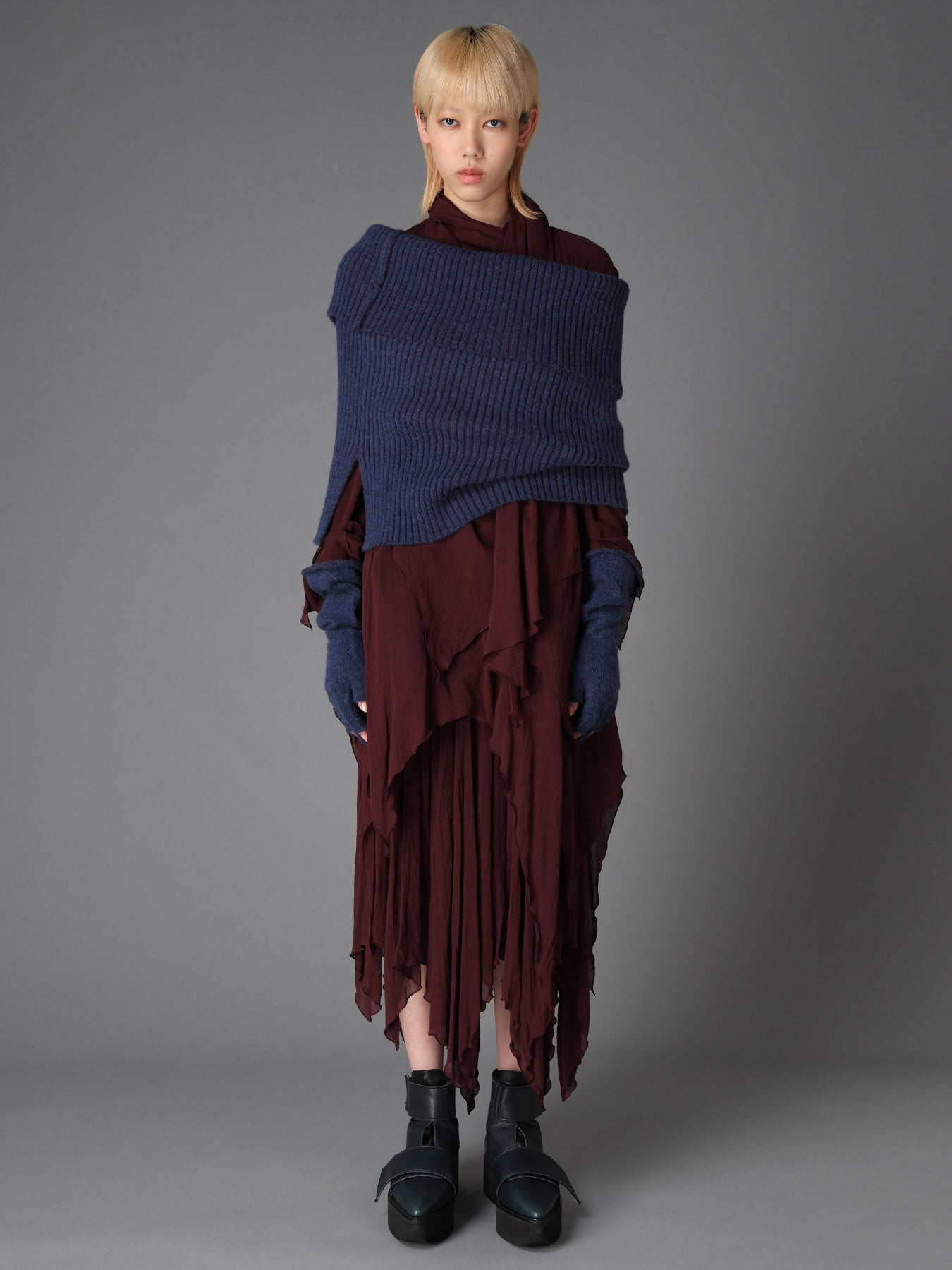 W/P SOFT RIB SHOULDER WRAP WARMER