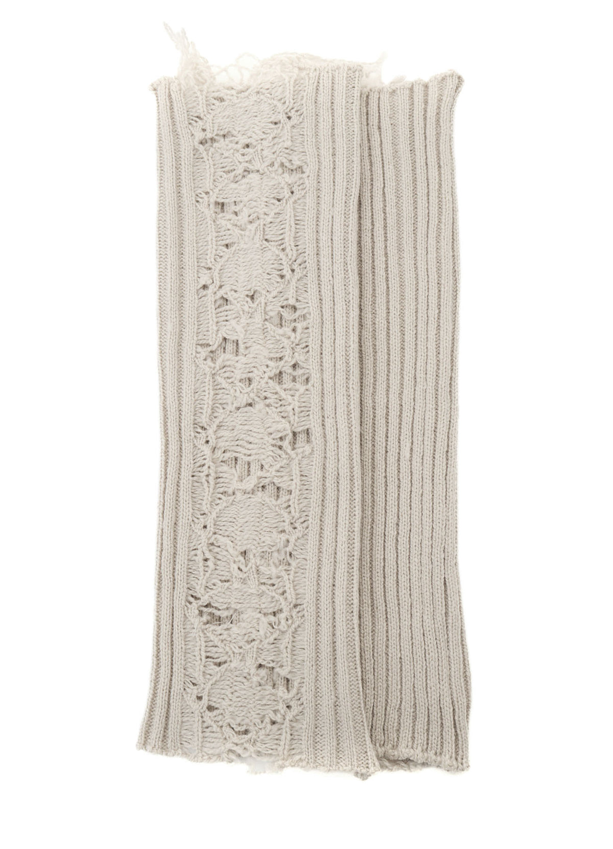 W/ CRUSHED RIB DISTRESSED LEG WARMERS