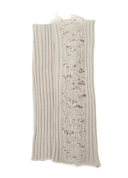W/ CRUSHED RIB DISTRESSED LEG WARMERS