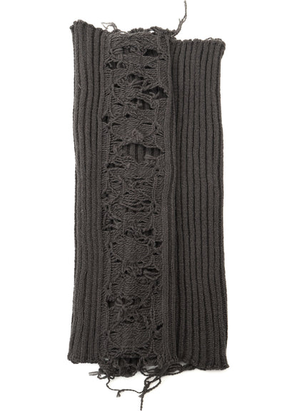W/ CRUSHED RIB DISTRESSED LEG WARMERS