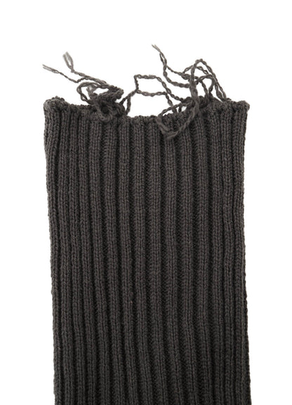 W/ CRUSHED RIB DISTRESSED LEG WARMERS