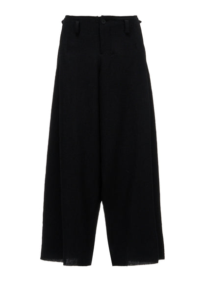 HERRINGBONE BIG TUCK PANTS