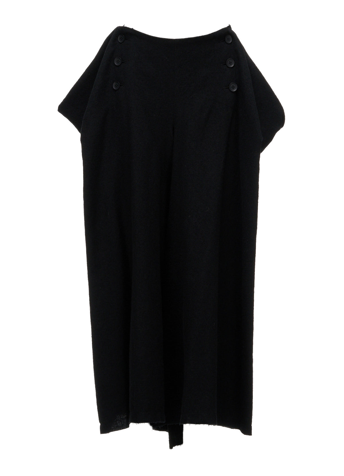 LIGHT SERGE A DRAPED POCKET SAILOR PANTS