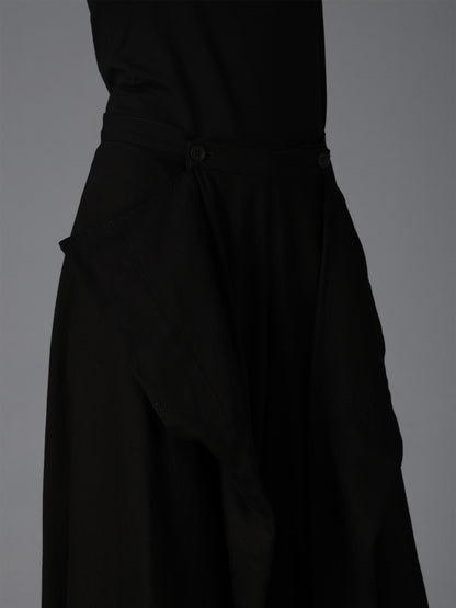 BK DENIM HEM PANTS