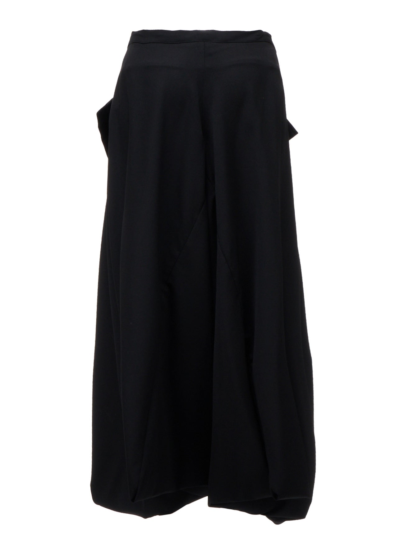 WOOL GABARDINE  HEM PANTS