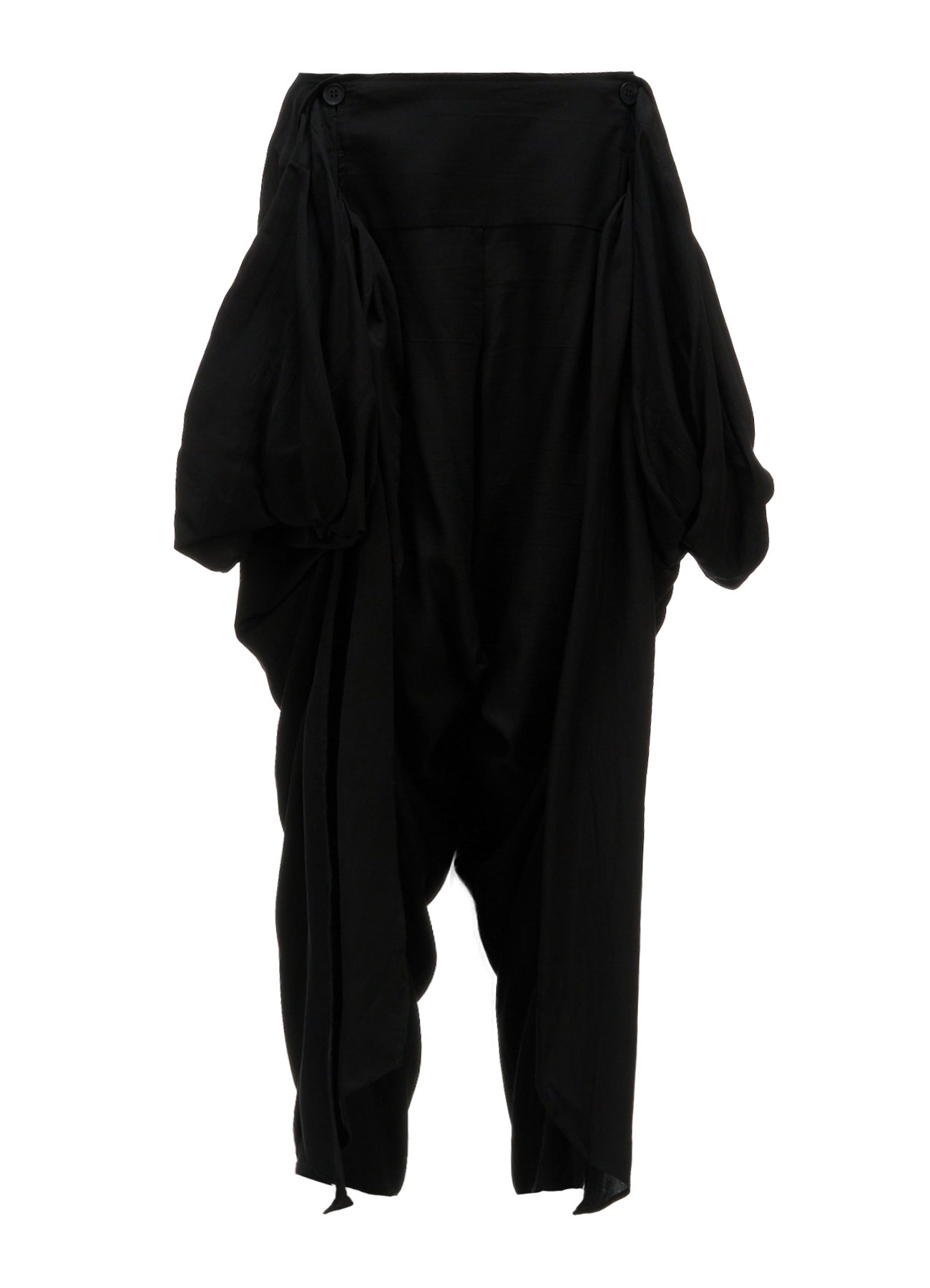 HIGH TWIST GABARDINE DRAPED PANTS – THE SHOP YOHJI YAMAMOTO