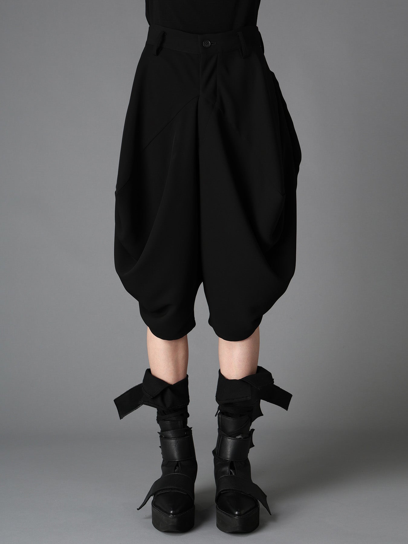 DOUBLE SATIN SQUARE PANTS