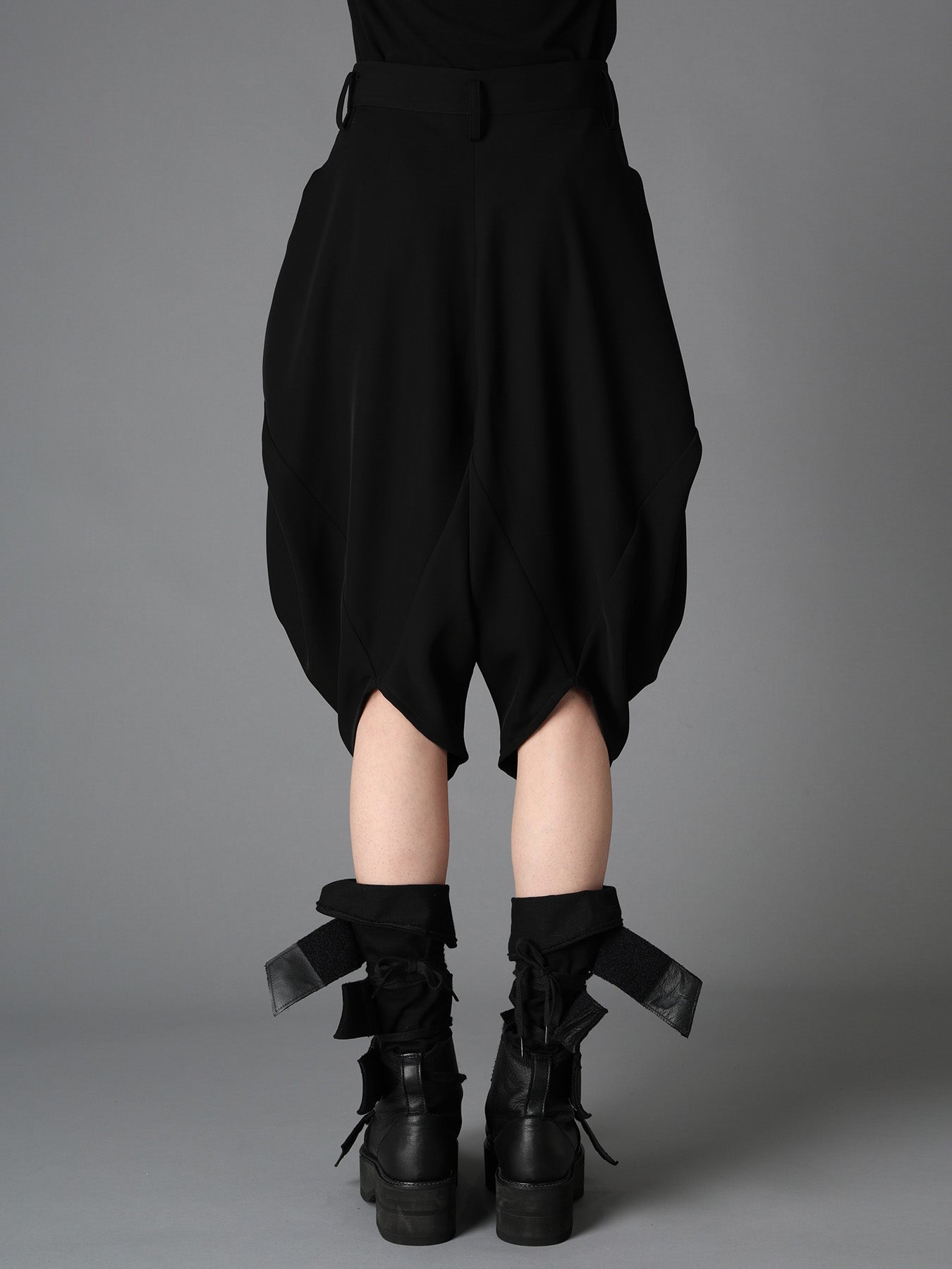 DOUBLE SATIN SQUARE PANTS