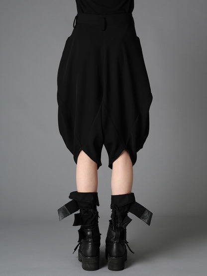 DOUBLE SATIN SQUARE PANTS
