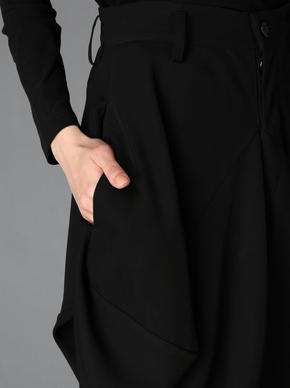 DOUBLE SATIN SQUARE PANTS