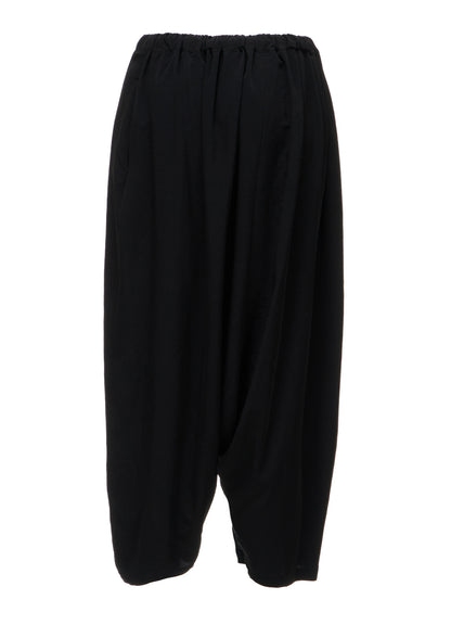 TA/PE DECHINE DRAWSTRING WAIST SAROUEL PANTS