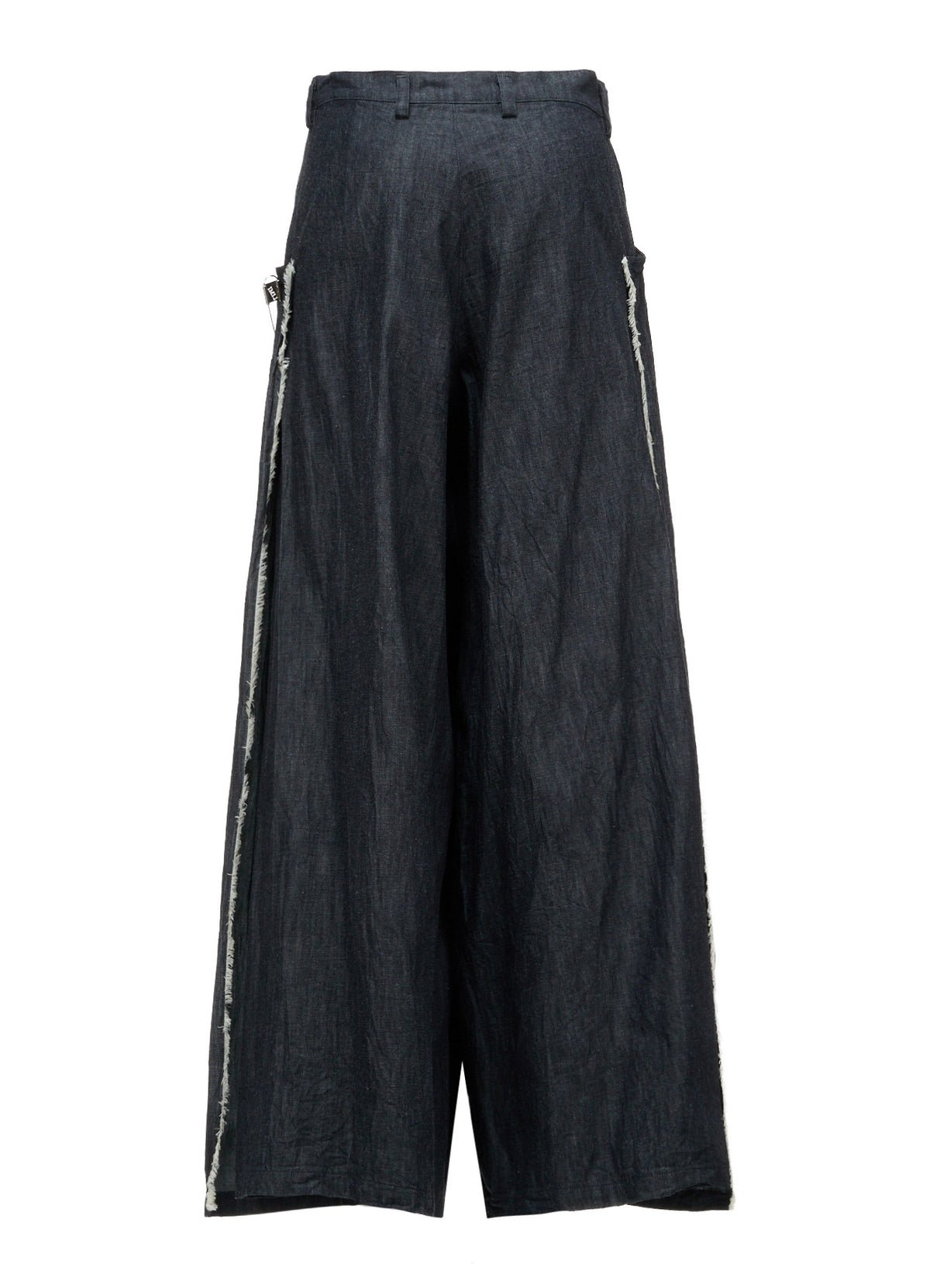 6OZ DENIM PIN SLIT WIDE PANTS