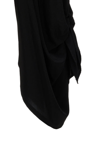 TA/PE CREPE DE CHINE SIDE TIE PANTS