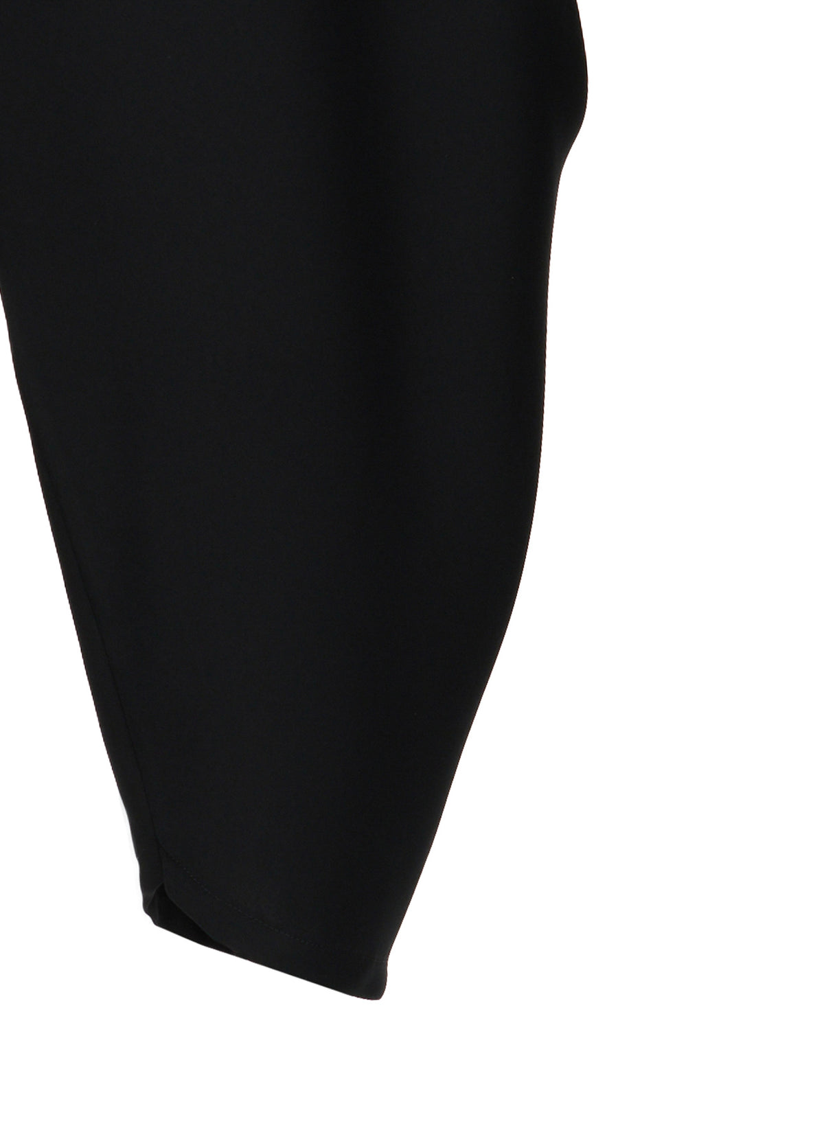 DOUBLE SATIN ELASTIC WAIST TUCK PANTS
