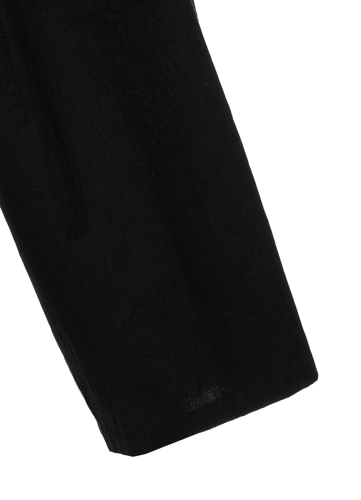 HIGH TWIST POPLIN DRAPED POCKET PANTS