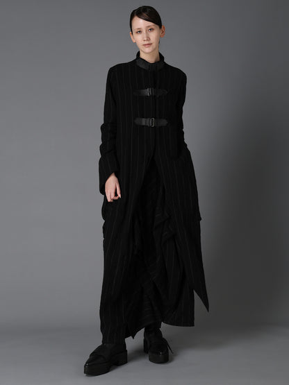 C/W STRIPE  TUCK SKIRT