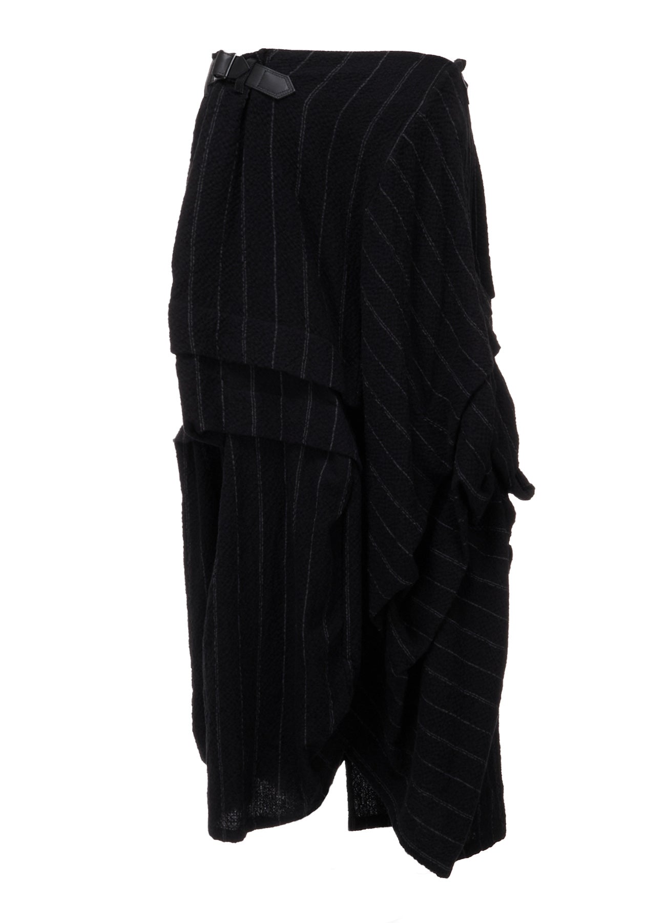 C/W STRIPE  TUCK SKIRT