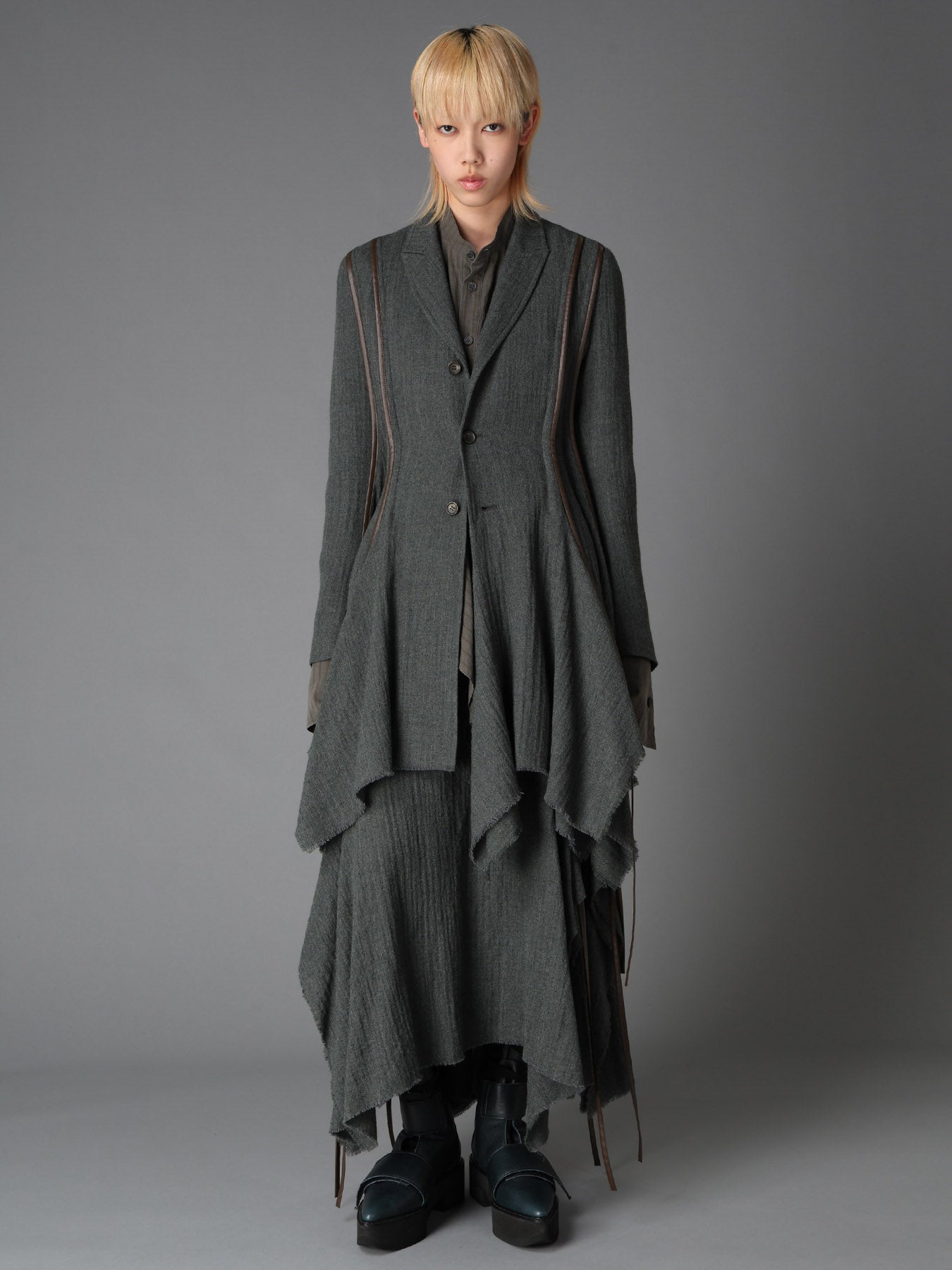 W/ VIYELLA FLARED PANEL SKIRT