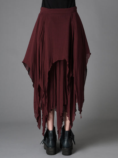 RY/LI GAUZE WAKAME SKIRT