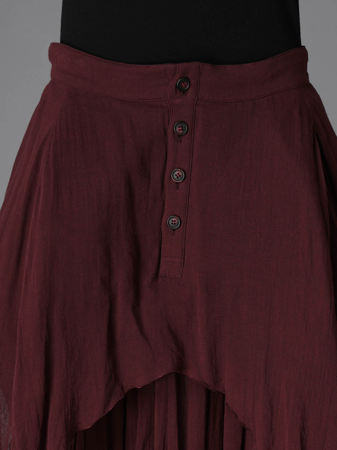 RY/LI GAUZE WAKAME SKIRT – THE SHOP YOHJI YAMAMOTO