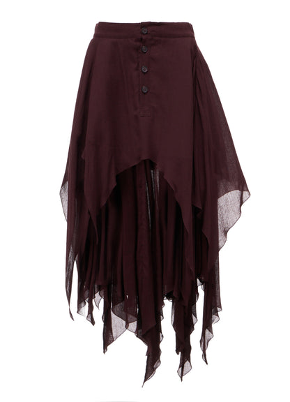 RY/LI GAUZE WAKAME SKIRT