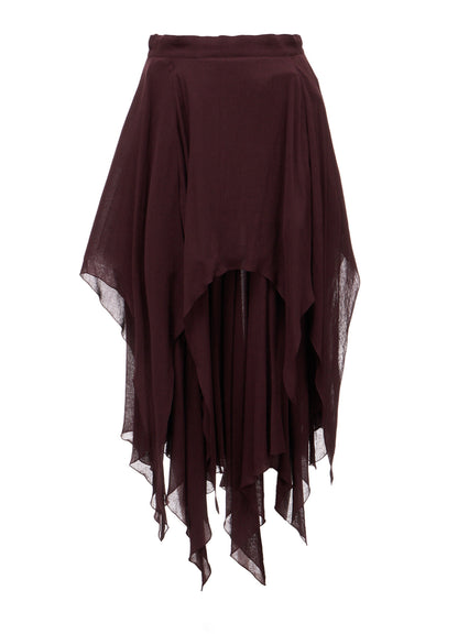 RY/LI GAUZE WAKAME SKIRT