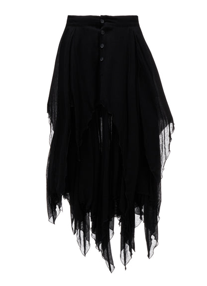 RY/LI GAUZE WAKAME SKIRT