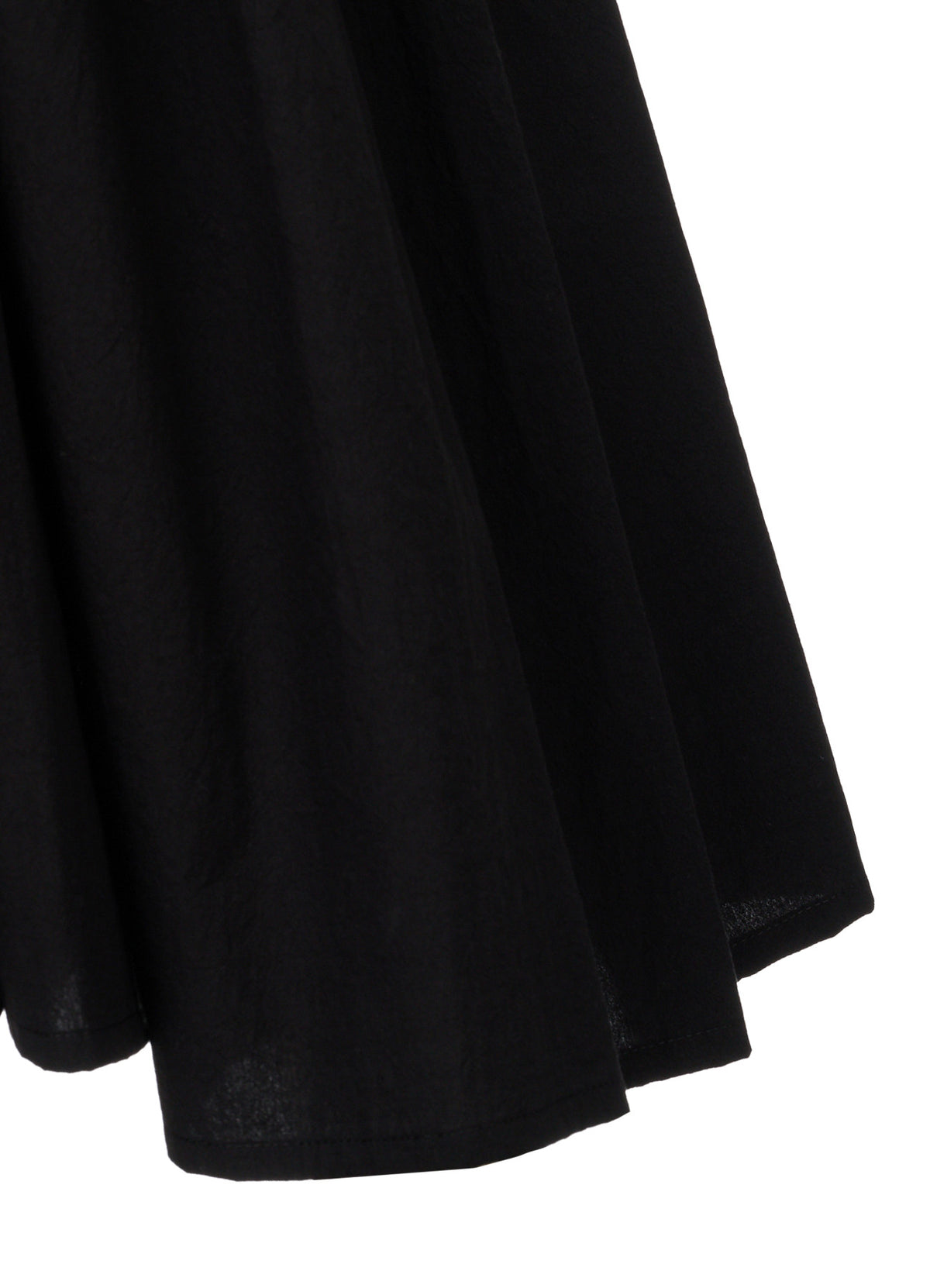 HIGH TWIST POPLIN SUSPENDER SKIRT