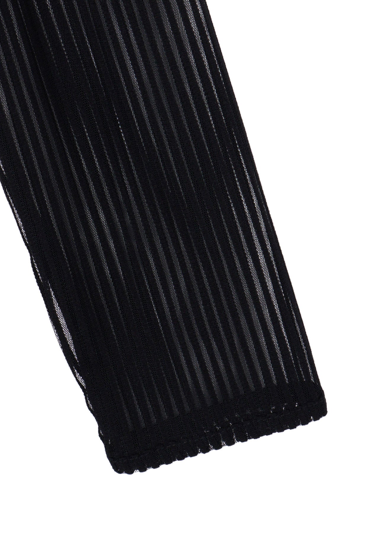 STRIPE TULLE  LAYERED BODYSUIT