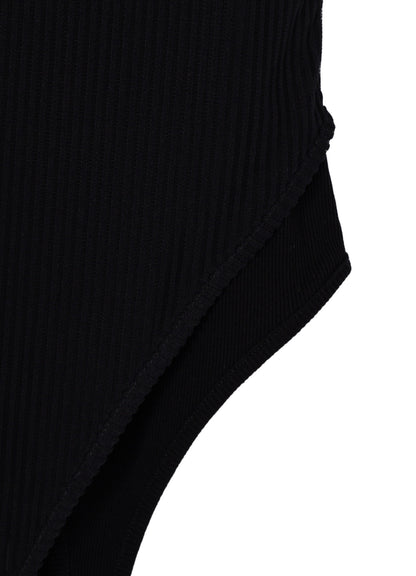 STRIPE TULLE  LAYERED BODYSUIT