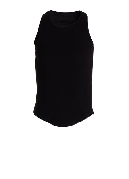 C/ RIB LAYERED CARDIGAN T