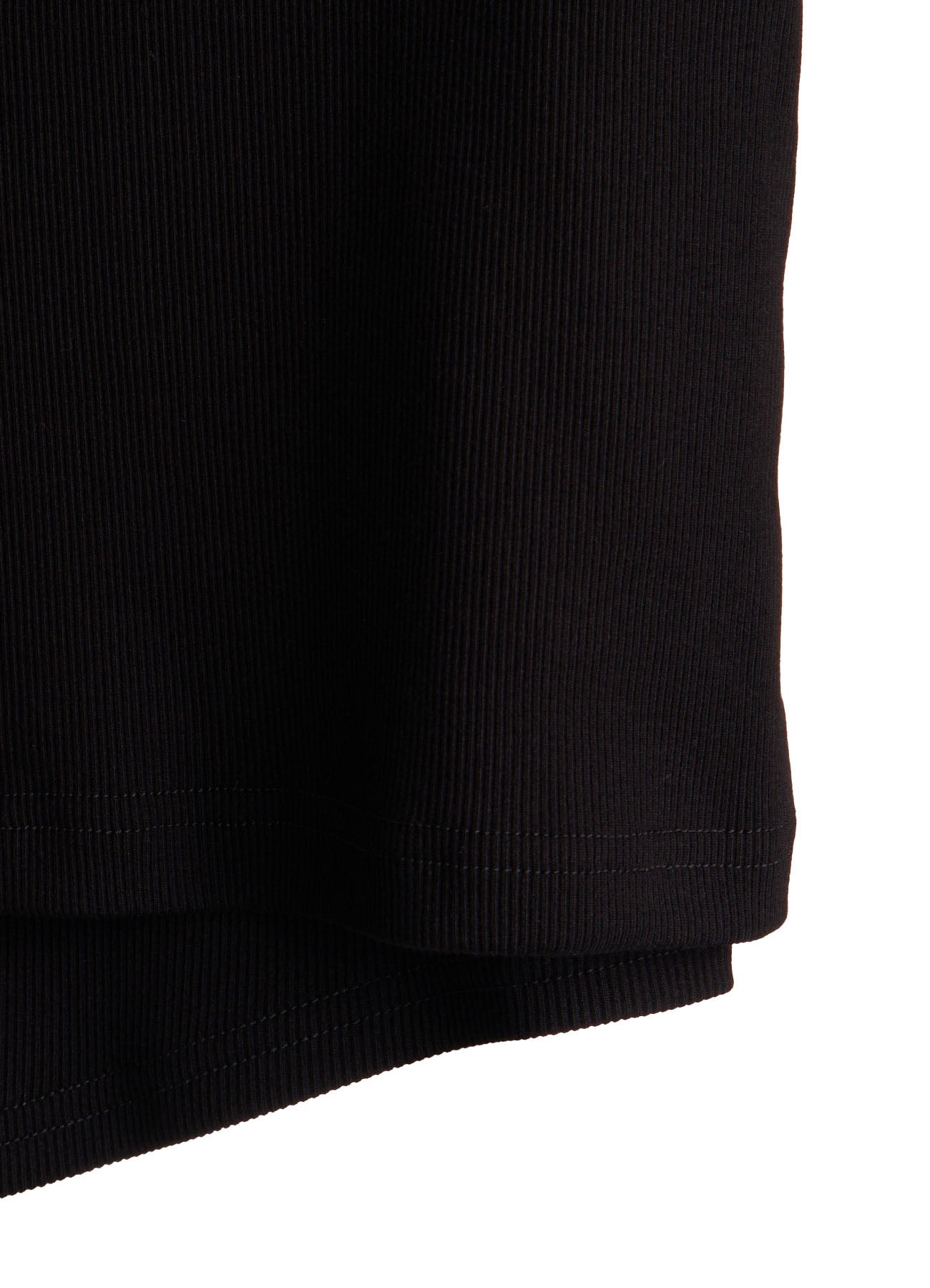 C/ RIB LAYERED CARDIGAN T