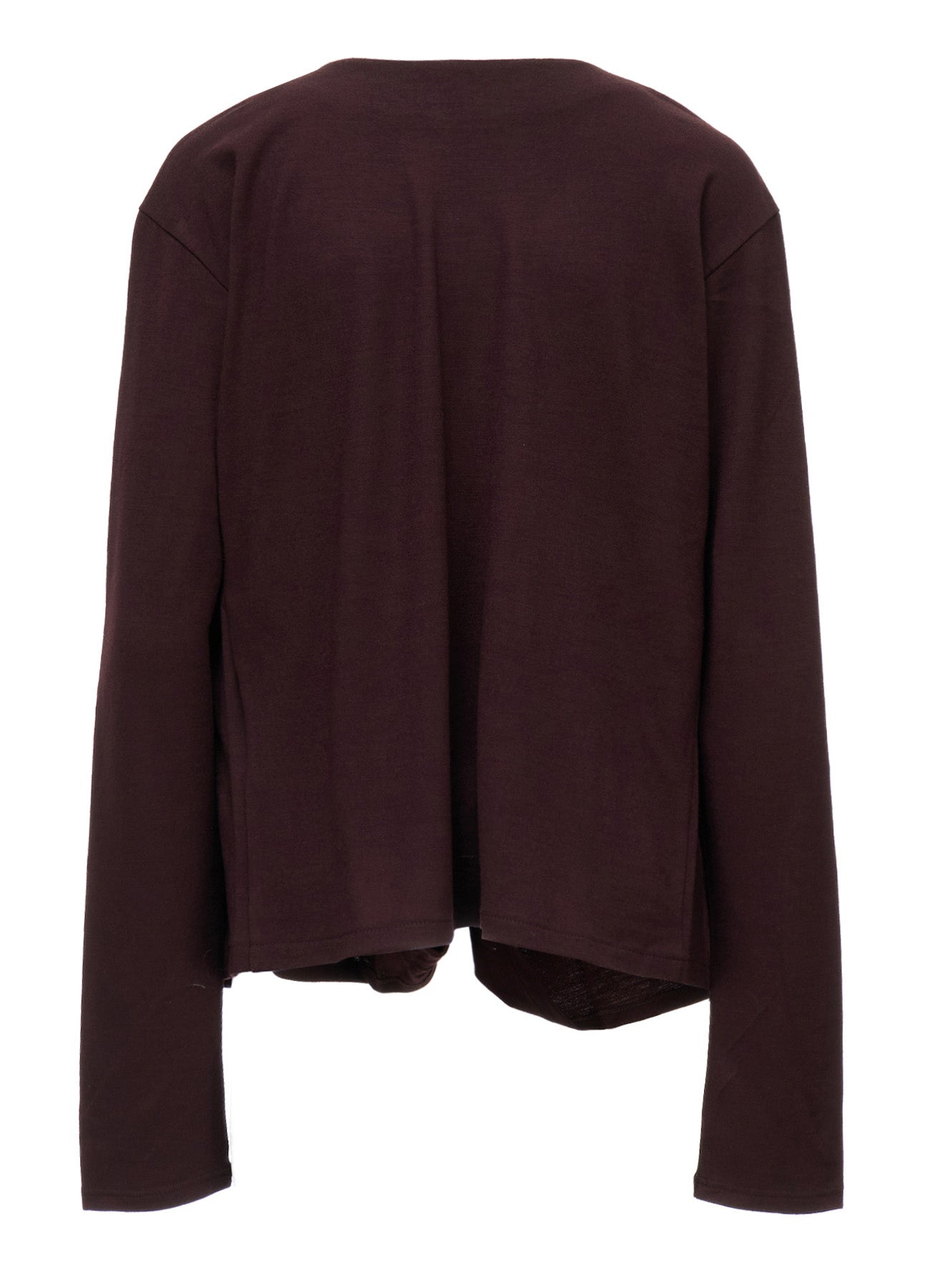 W/ SINGLE JERSEY KNOT DETAIL CARDIGAN – THE SHOP YOHJI YAMAMOTO