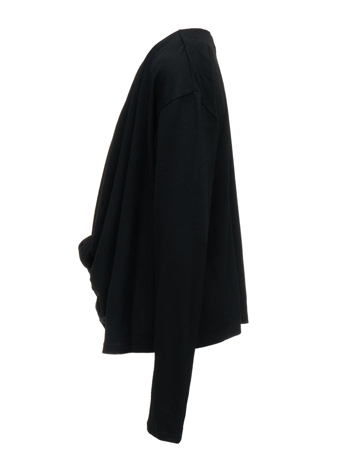 W/ SINGLE JERSEY KNOT DETAIL CARDIGAN – THE SHOP YOHJI YAMAMOTO