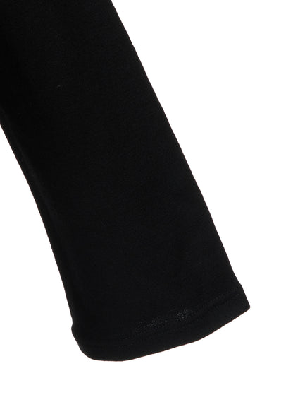 W/ SINGLE JERSEY KNOT DETAIL CARDIGAN