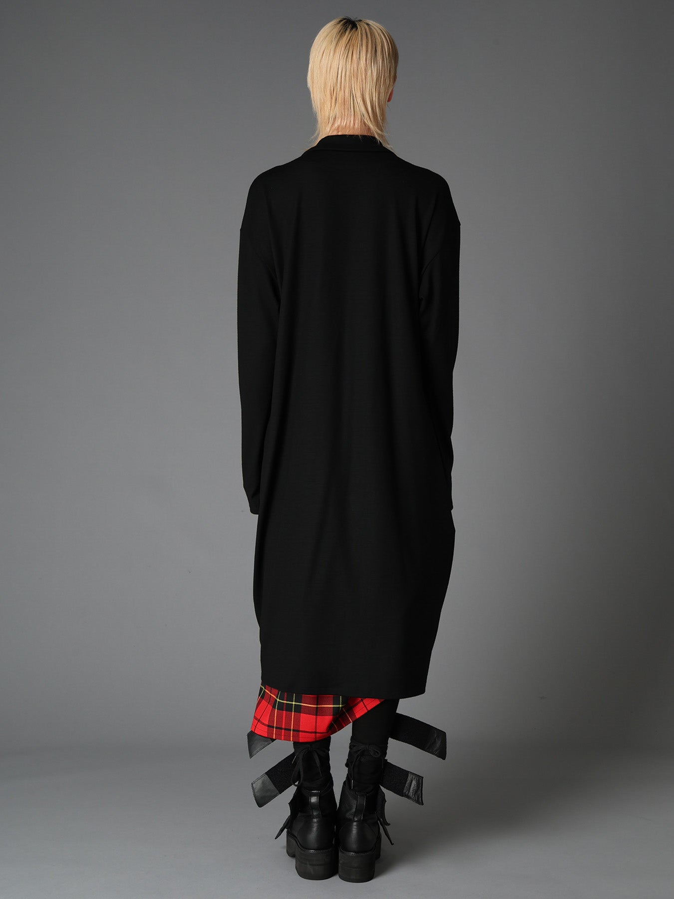 W/ SINGLE JERSEY KNOT DETAIL LONG CARDIGAN – THE SHOP YOHJI YAMAMOTO