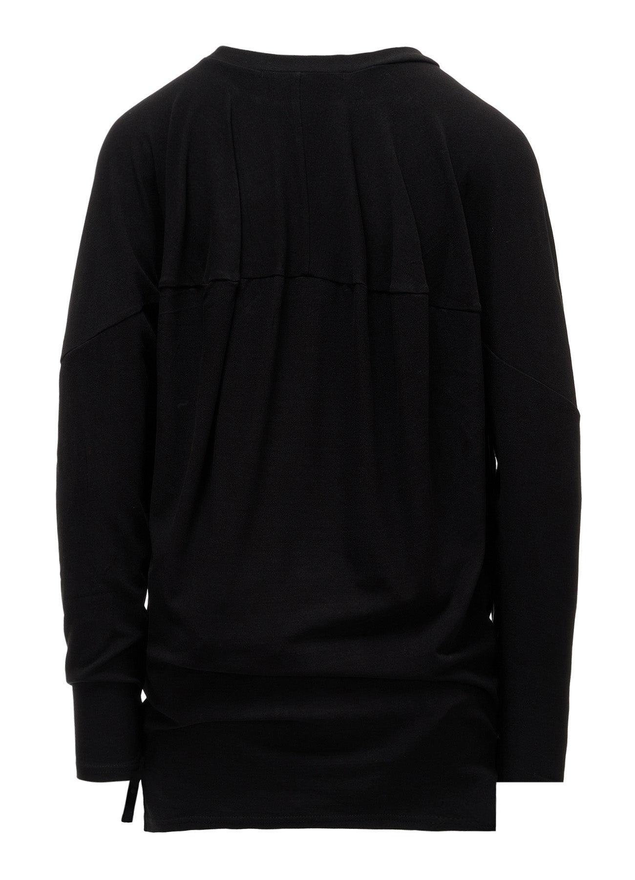 BRUSHED STRETCH JERSEY BALLOON LONG SLEEVE T – THE SHOP YOHJI YAMAMOTO