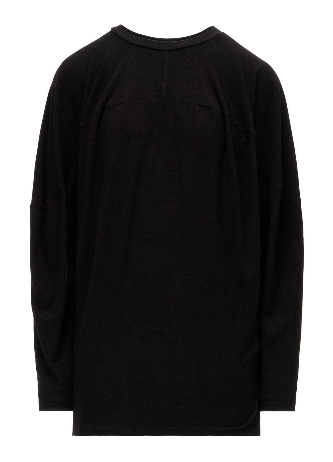 BRUSHED STRETCH JERSEY BALLOON LONG SLEEVE T – THE SHOP YOHJI YAMAMOTO
