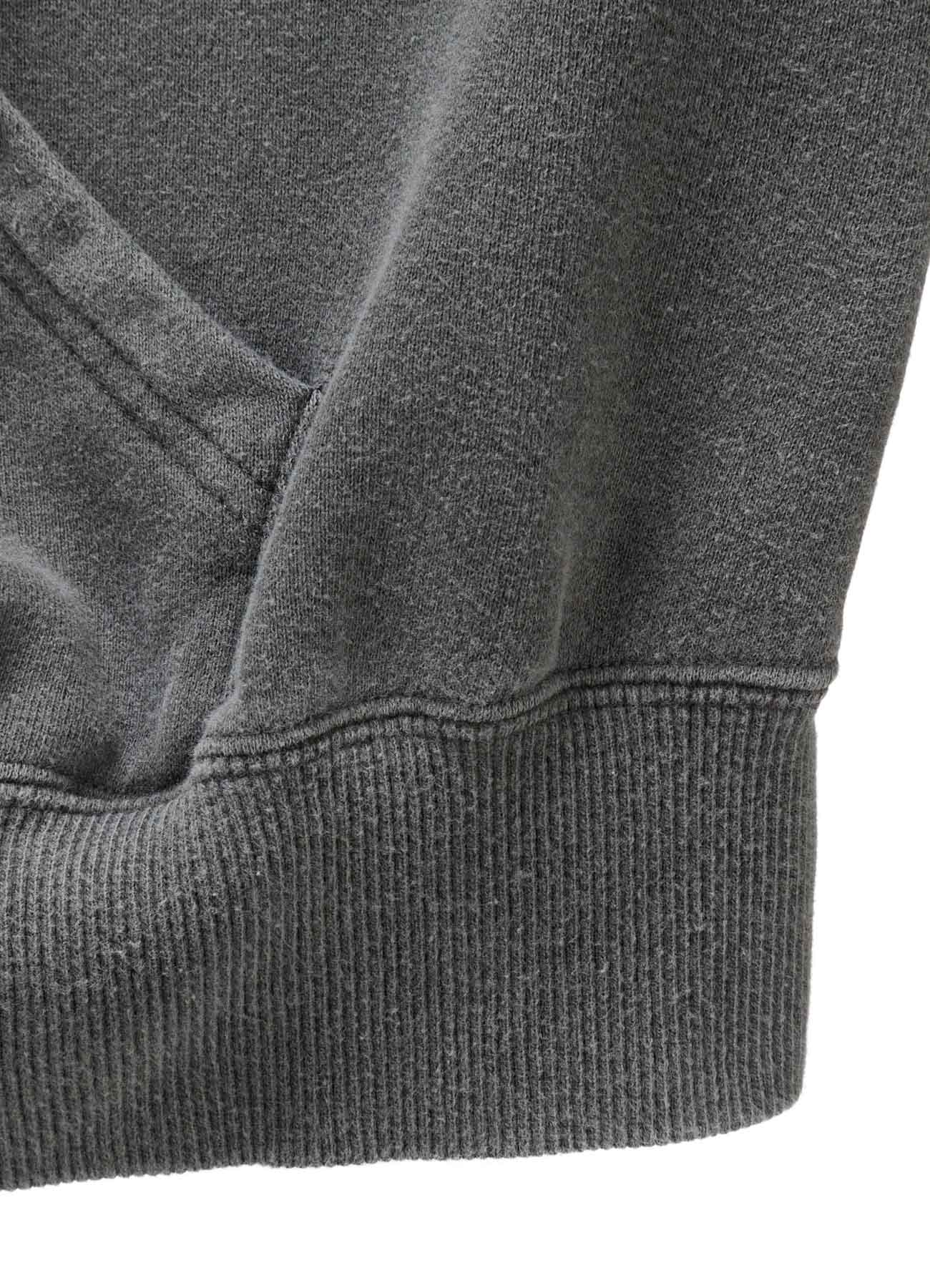 GARMENT DYED FRENCH TERRY DOUBLE HOOD PULLOVER – THE SHOP YOHJI