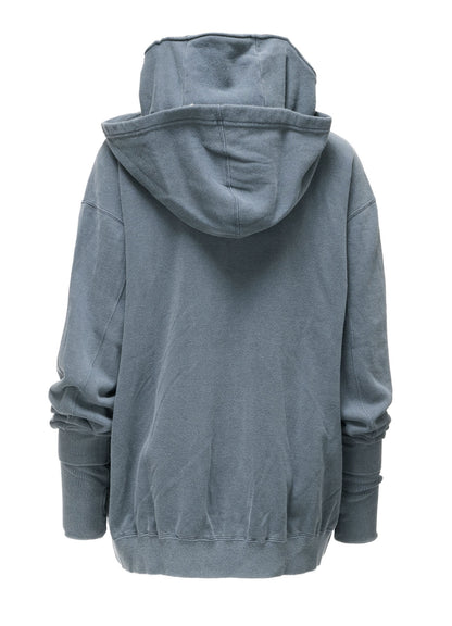 GARMENT DYED FRENCH TERRY DOUBLE HOOD PARKA